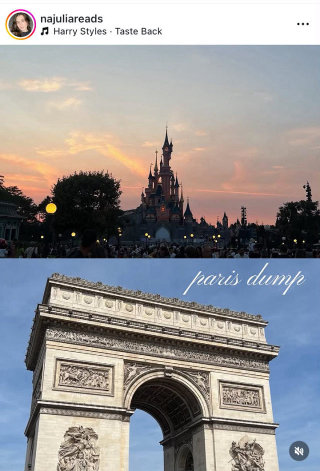 Post da Najulia no Instagram — paris dump